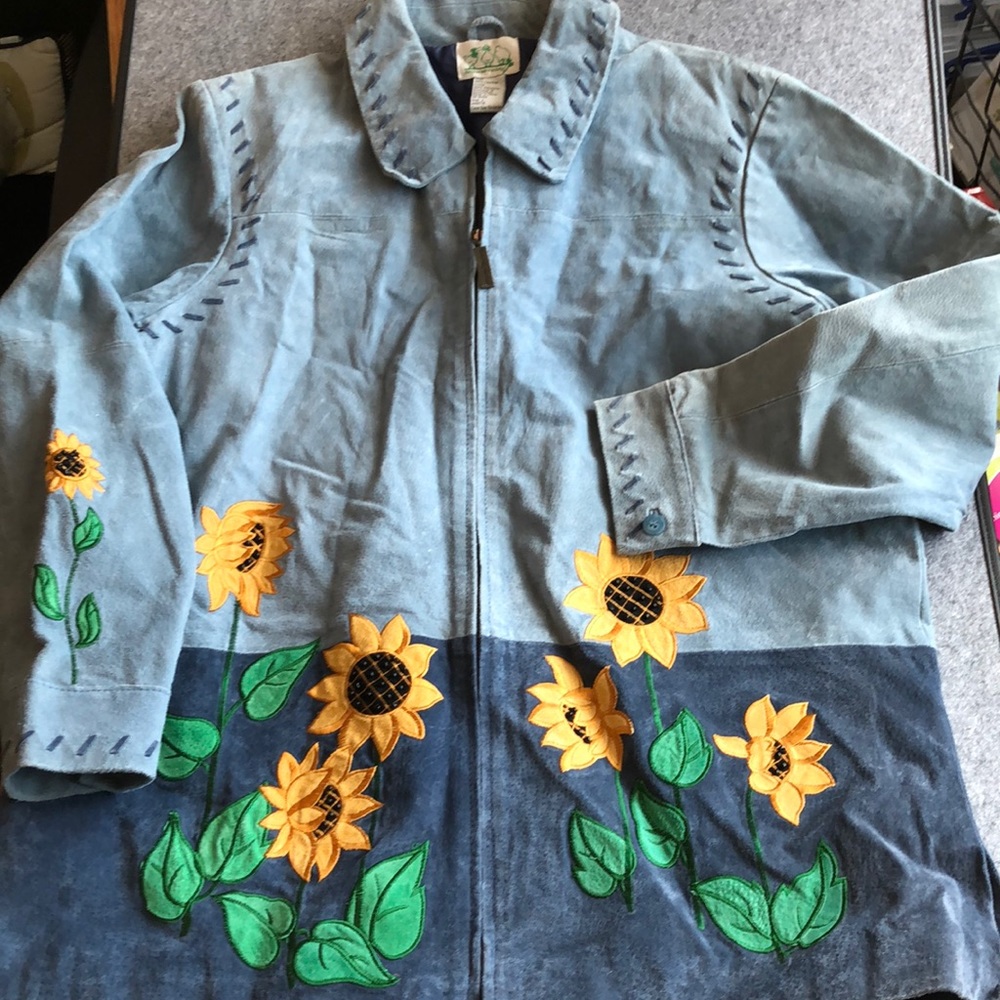 Beautiful Quacker Factory Leather Jacket - Gem